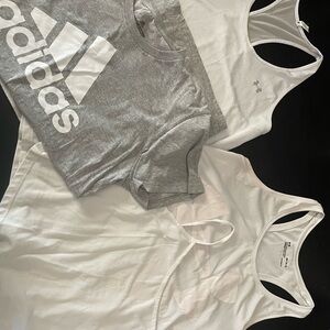 Addidas, UA, and Wild Fable brands please read description.